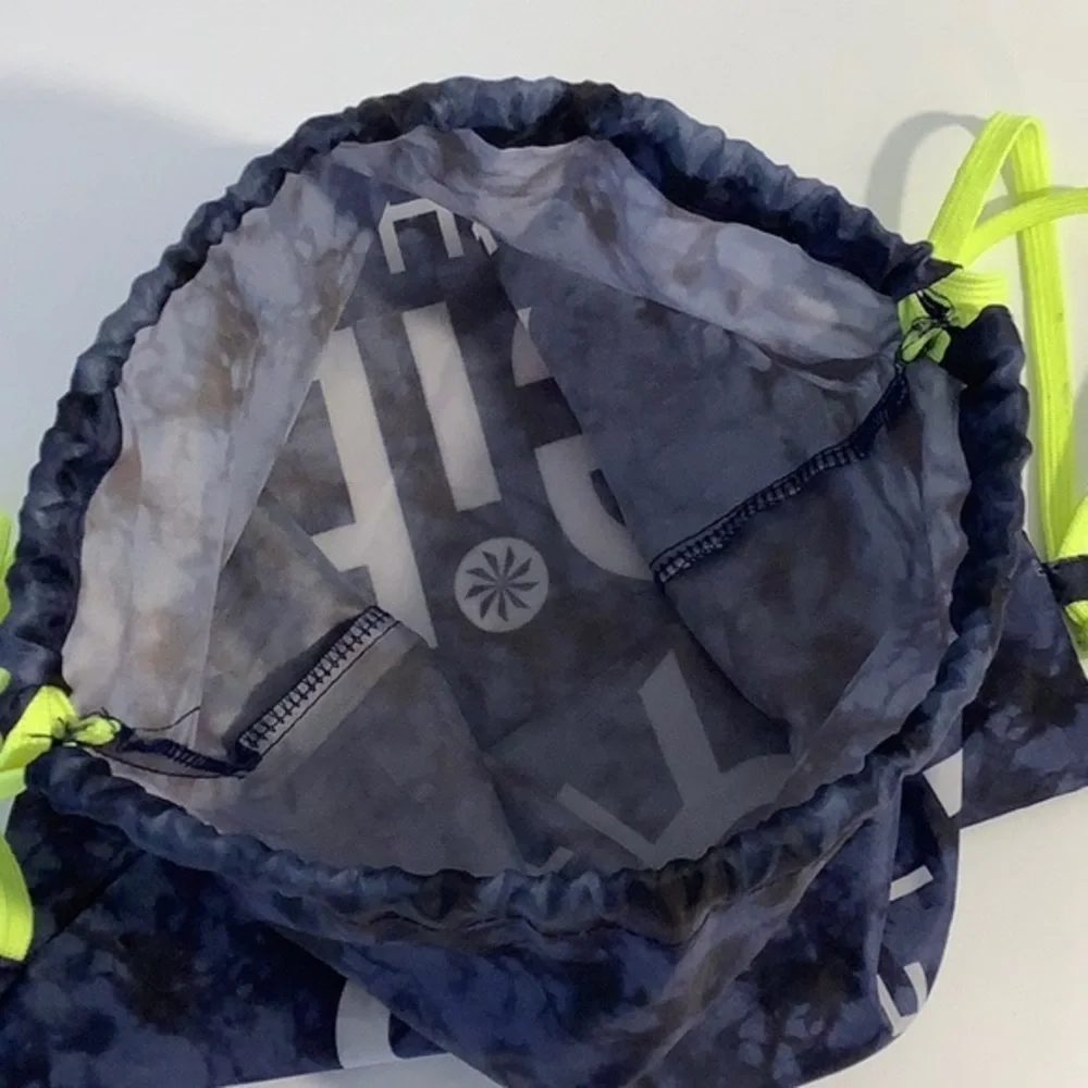 Athlete tie dye backpack drawstring Size 15 X 13.5